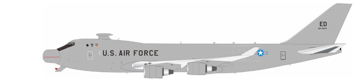 InFlight200 USA - Air Force Boeing YAL-1A (747-4G4F) 00-0001ED