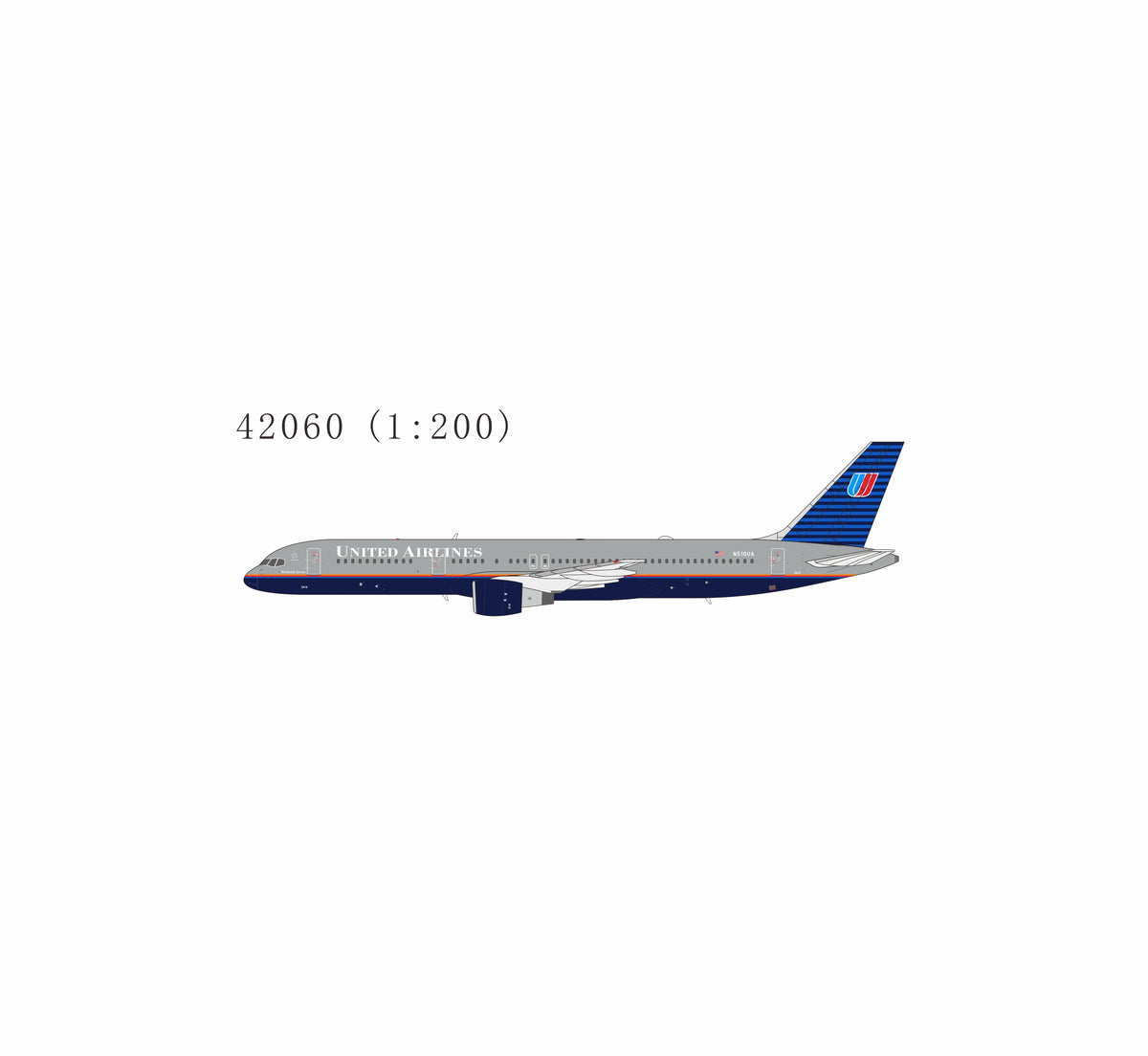 1:200 NG Models United Airlines Boeing 757-200 N510UA