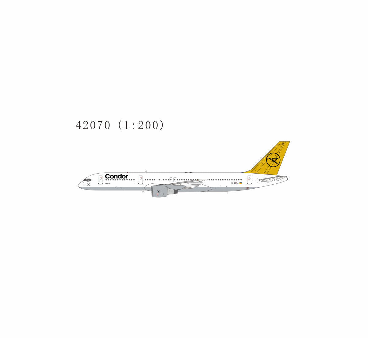 1:200 NG Models Condor Airlines Boeing 757-200 D-ABNA