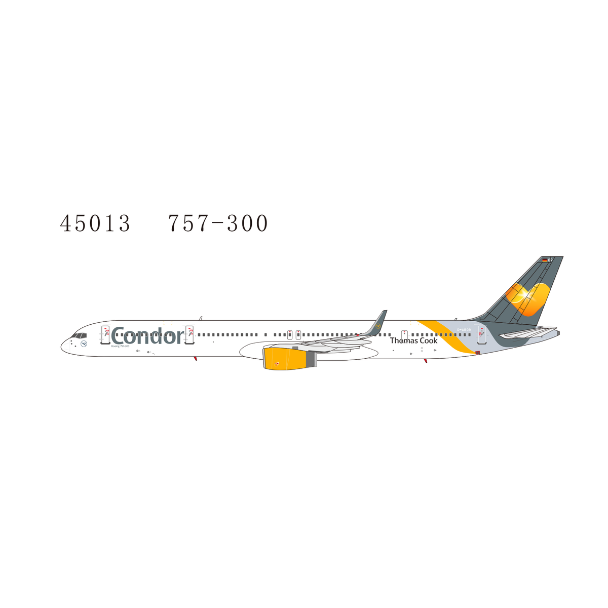 1:400 NG Models Condor Airlines Boeing 757-300/w D-ABOR
