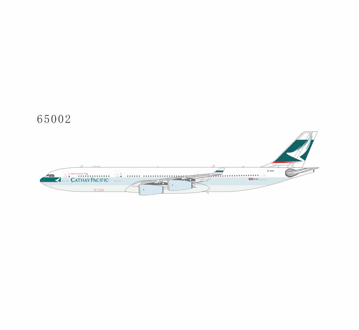 1:400 NG Models Cathay Pacific Airways Airbus A340-300 B-HXH