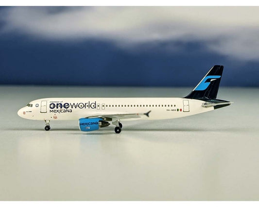 1:400 AeroClassics Mexicana Airbus A320 XA-MXK One World Livery