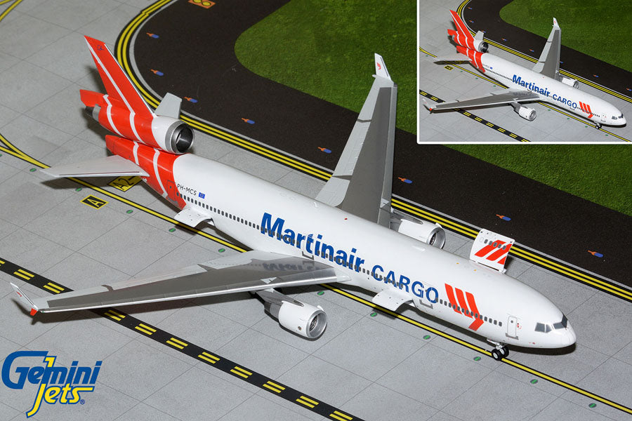 1:200 Gemini Jets Martinair McDonell-Douglas MD-11CF Interactive Series PH-MCS