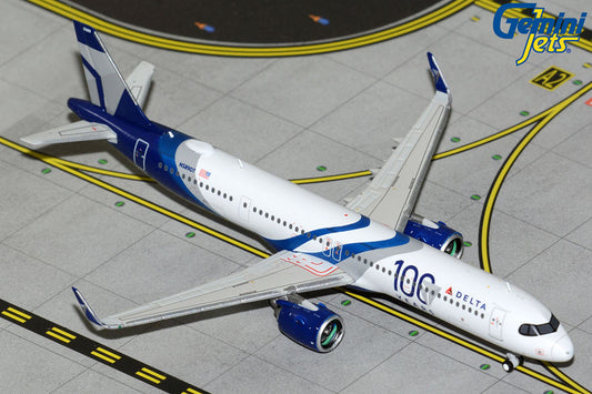 1:400 Gemini Jets Delta Air Lines Airbus A321 NEO N589DT Delta 100th Anniversary Livery