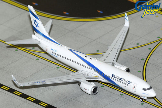 1:400 Gemini Jets El Al Israel Airlines Boeing 737-800 4X-EKK