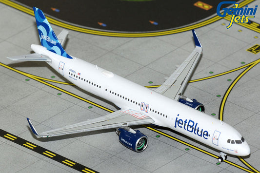 1:400 Gemini Jets JetBlue Airways Airbus A321 NEO N2180J "Mint for Big Things"