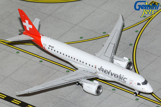 1:400 Gemini Jets Helvetic Airways Embraer E190-E2 HB-AZC