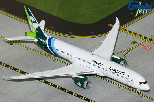 1:400 Gemini Jets Saudi Arabian Airlines Boeing HZ-ARB 787-9 National Day Livery