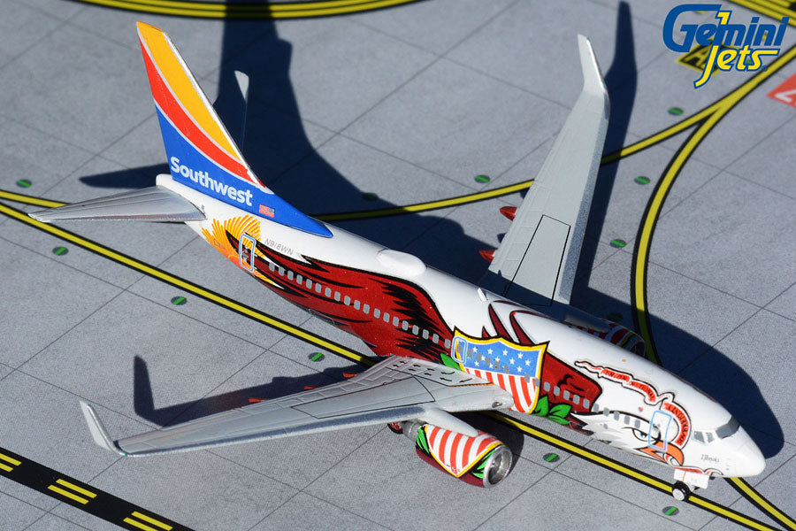 1:400 Gemini Jets Southwest Airlines Boeing 737-700 N918WN Illinois One