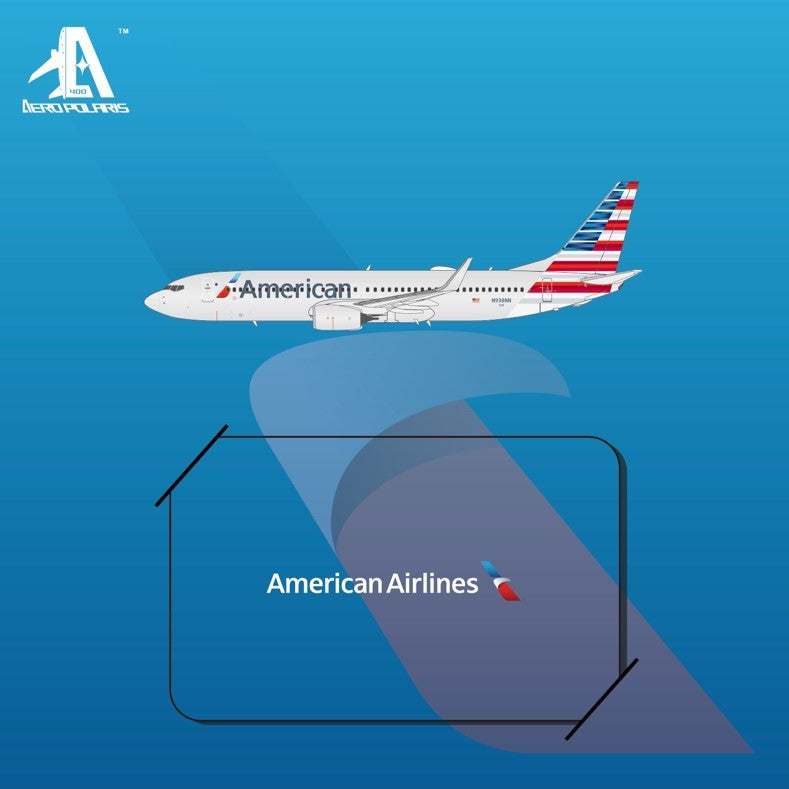 1:400 AeroPolaris American Airlines Boeing 737-800 N938NN