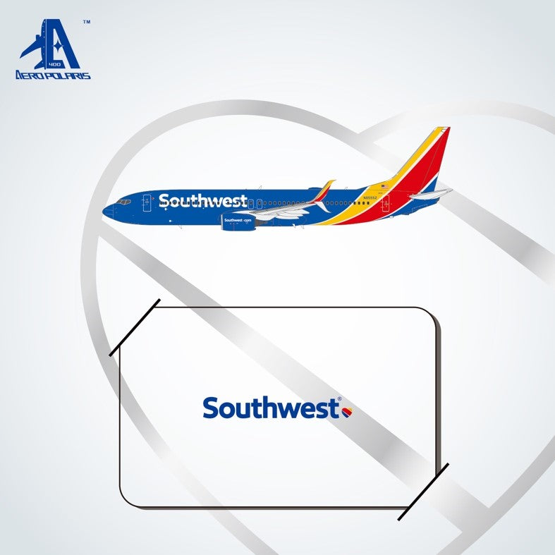 1:400 AeroPolaris Southwest Airlines Boeing 737-800 N8555Z