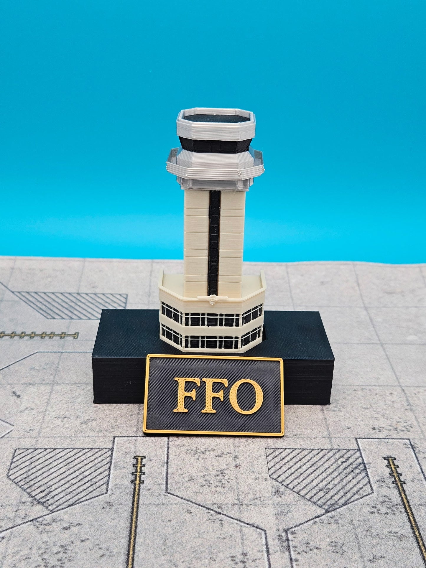 Wright-Patterson Air Force Base (FFO) Air Traffic Control Tower