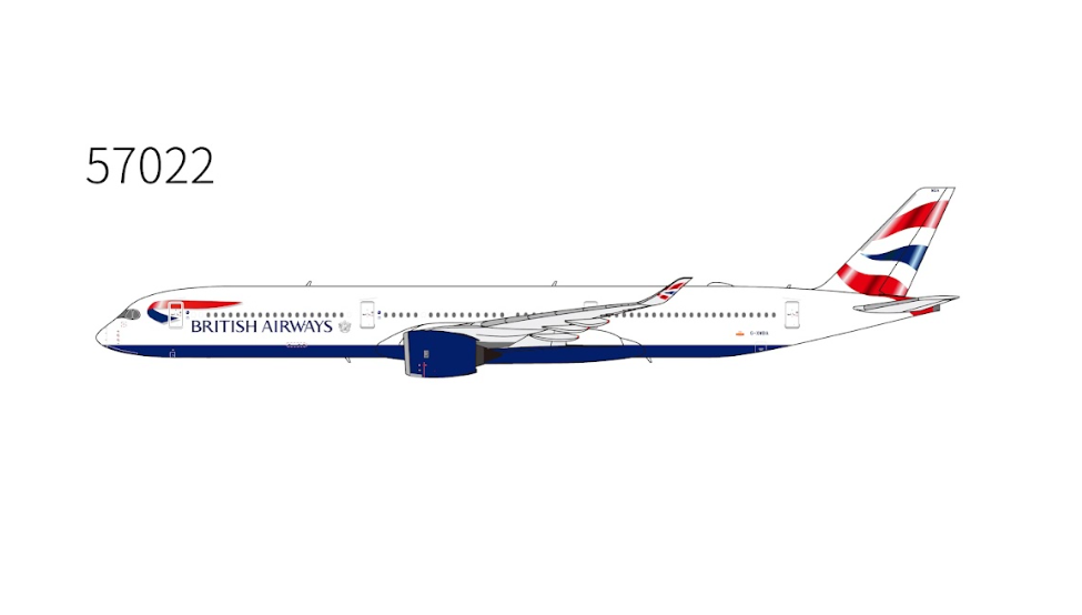 1:400 NG Models British Airways Airbus A350-1000 G-XWBA
