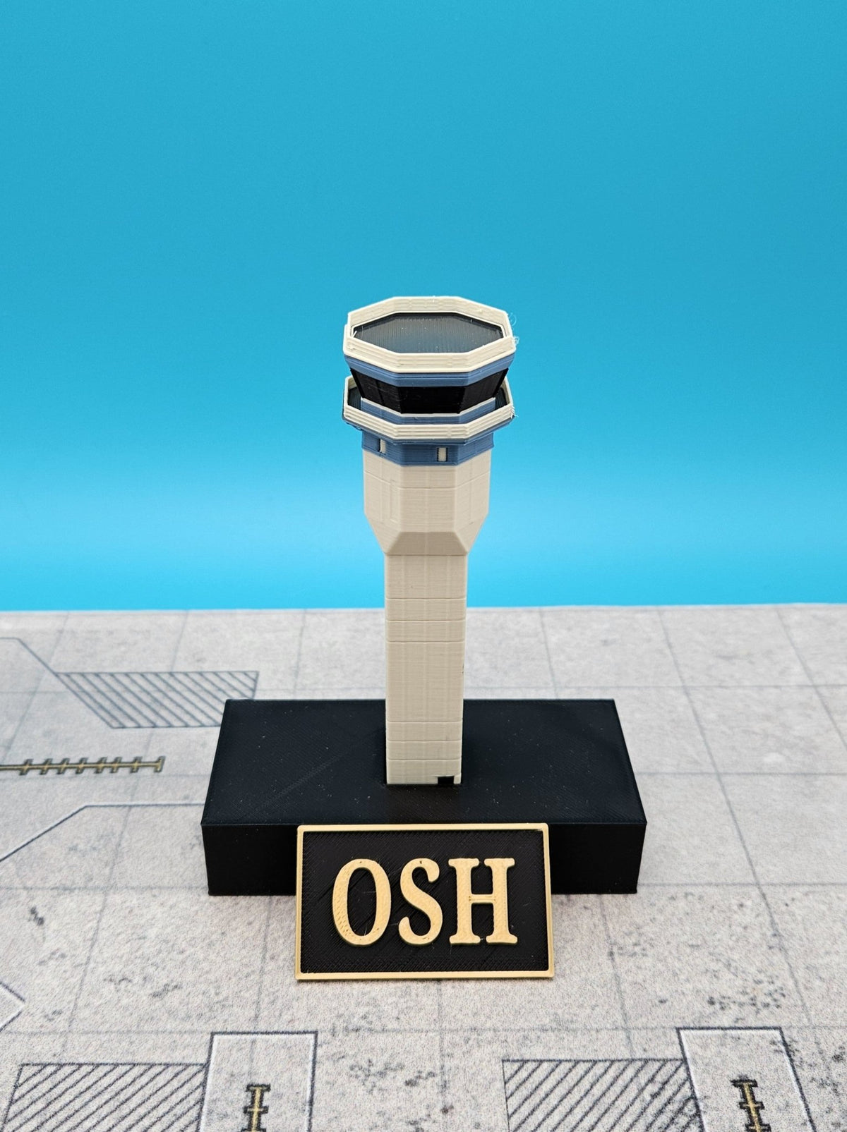ATC Tower at Wittman Regional Airport (OSH) - Final Approach Collectibles