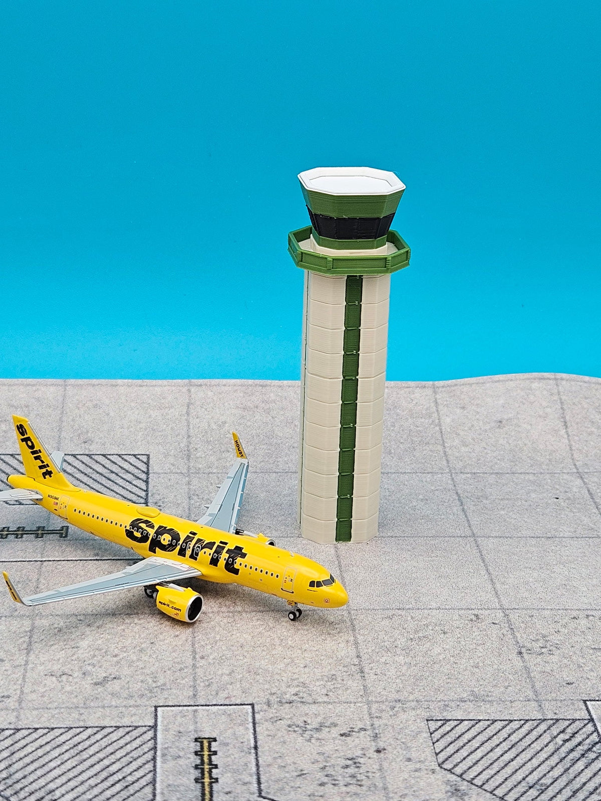 BIL - Billings Logan International Airport ATC Tower - Final Approach Collectibles