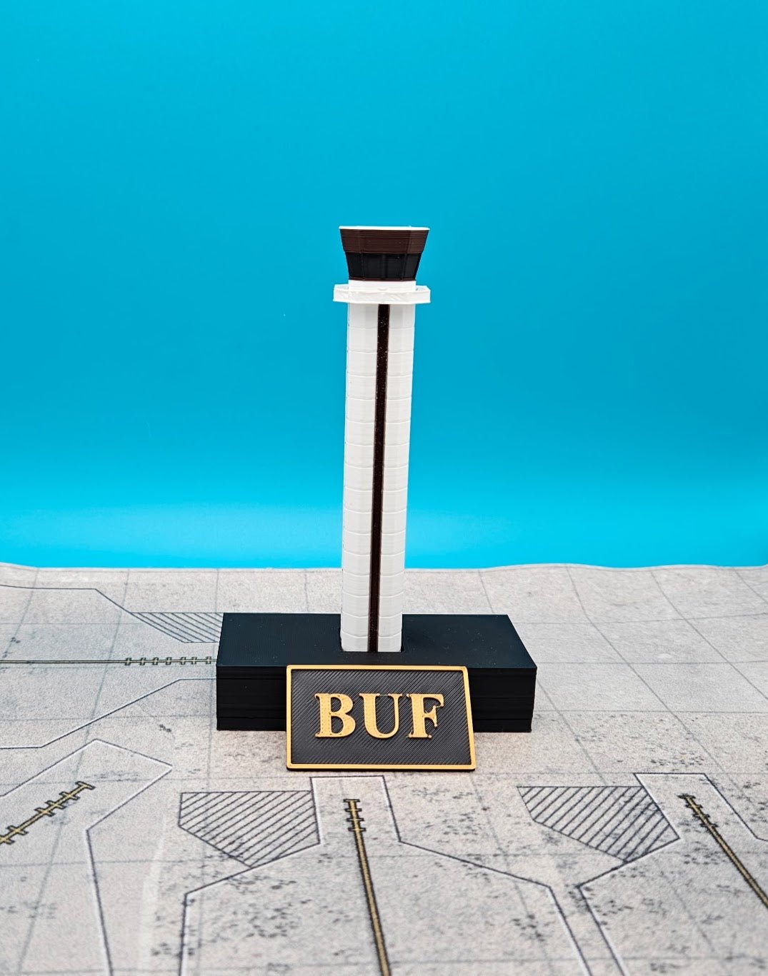 Buffalo Niagara International Airport (BUF) Air Traffic Control Tower - Final Approach Collectibles