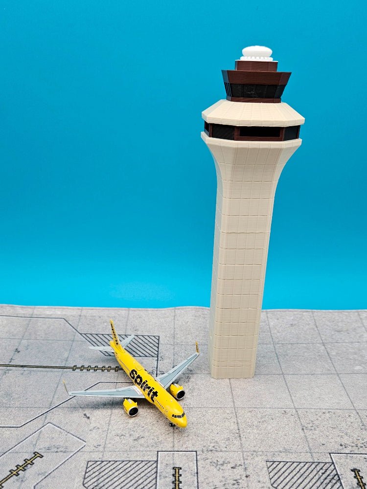 Detroit Metropolitan Wayne County Airport (DTW) ATC tower - Final Approach Collectibles