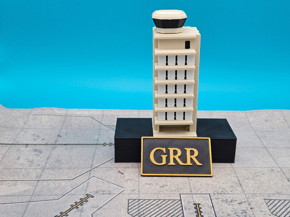 Gerald R. Ford International Airport (GRR) Air Traffic Control Tower - Final Approach Collectibles