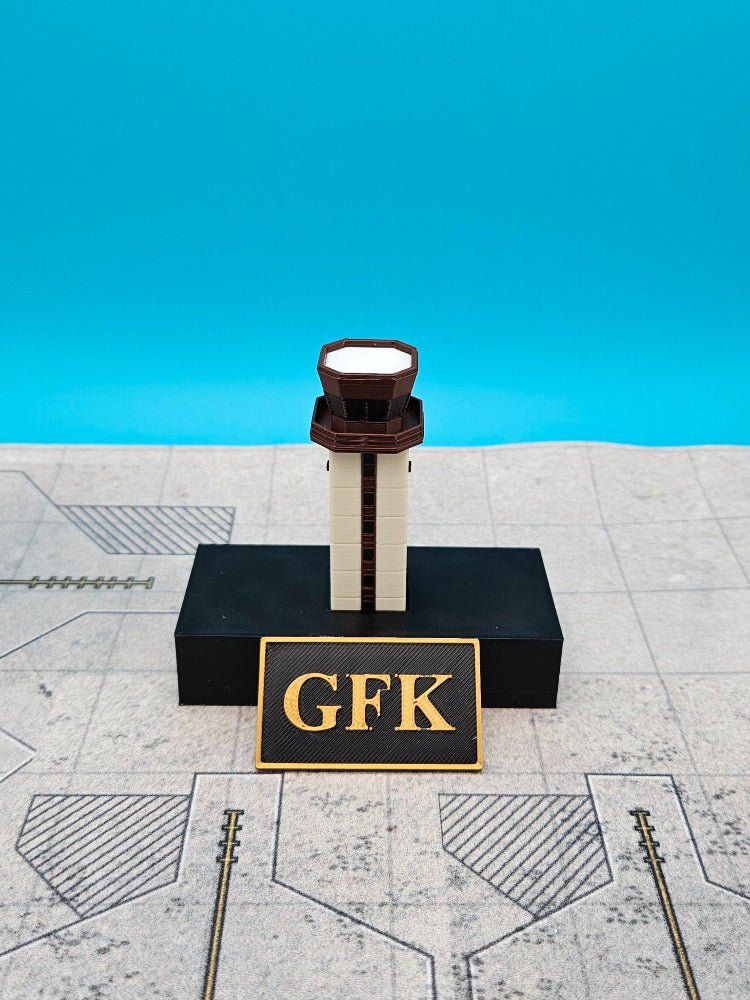Grand Forks International Airport ATC Tower (GFK) - Final Approach Collectibles