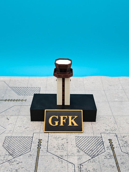 Grand Forks International Airport ATC Tower (GFK) - Final Approach Collectibles
