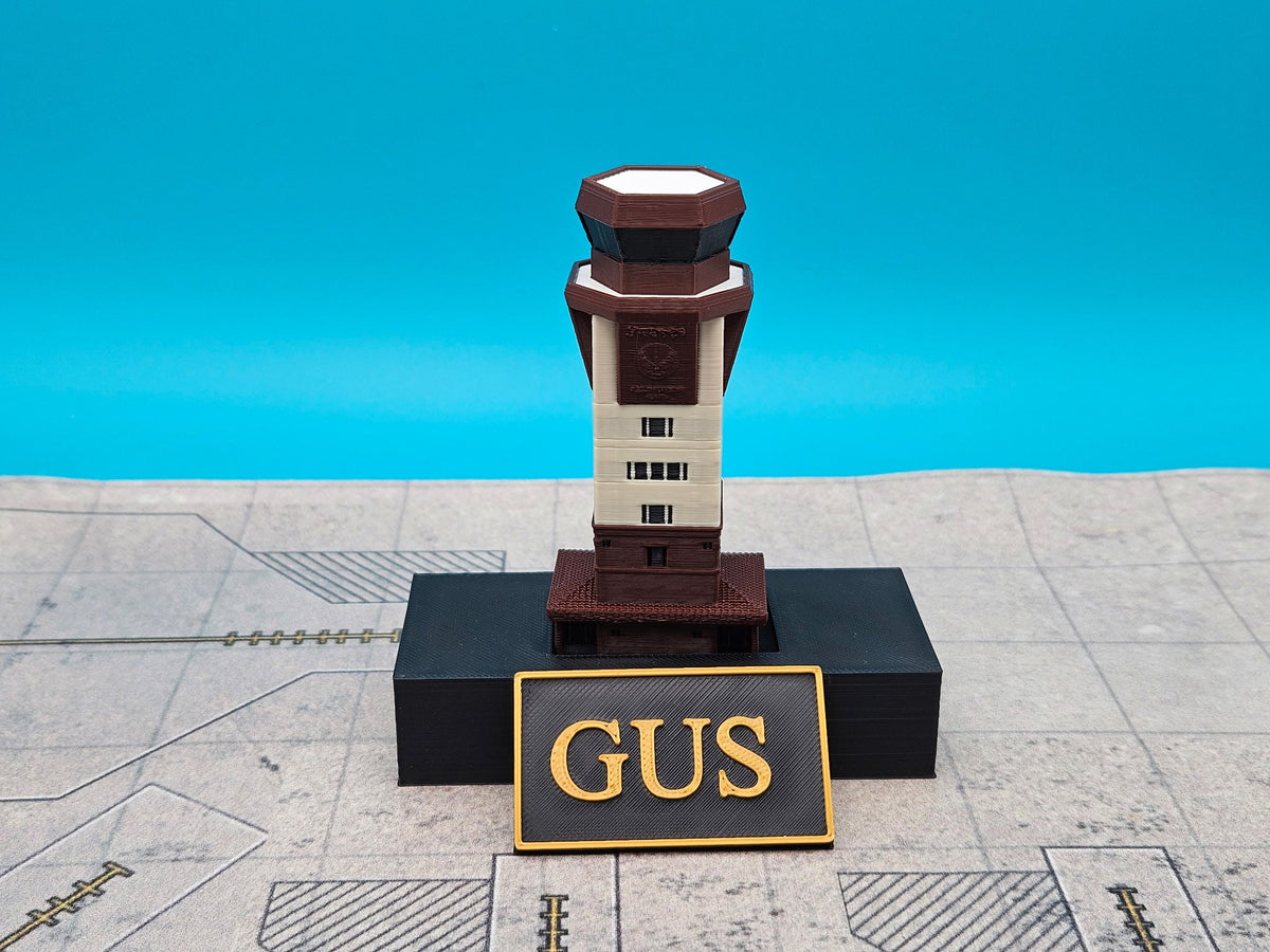 Grissom Air Reserve Base (GUS) Air Traffic Control Tower - Final Approach Collectibles