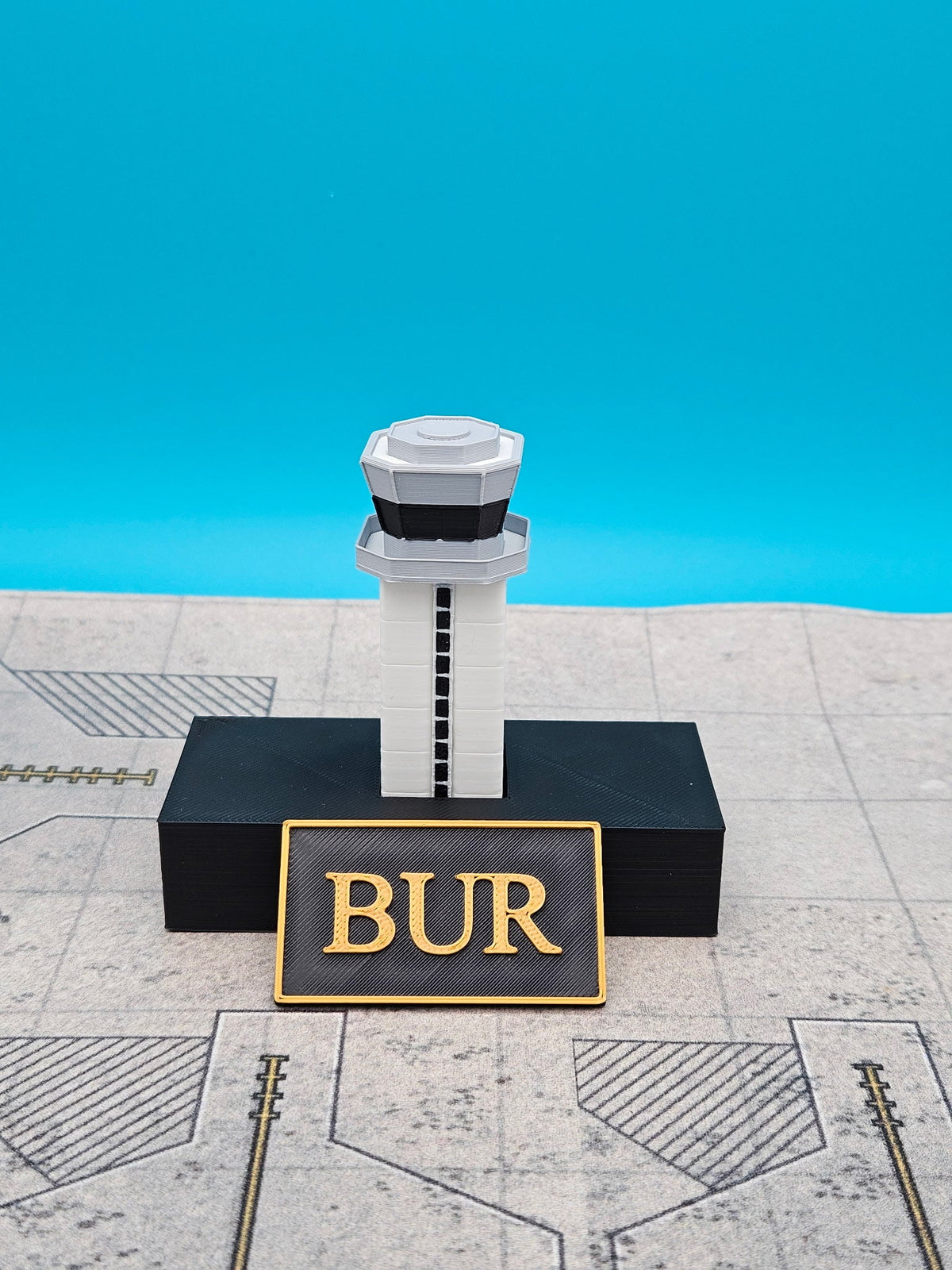Hollywood Burbank (BUR) Air Traffic Control Tower - Final Approach Collectibles