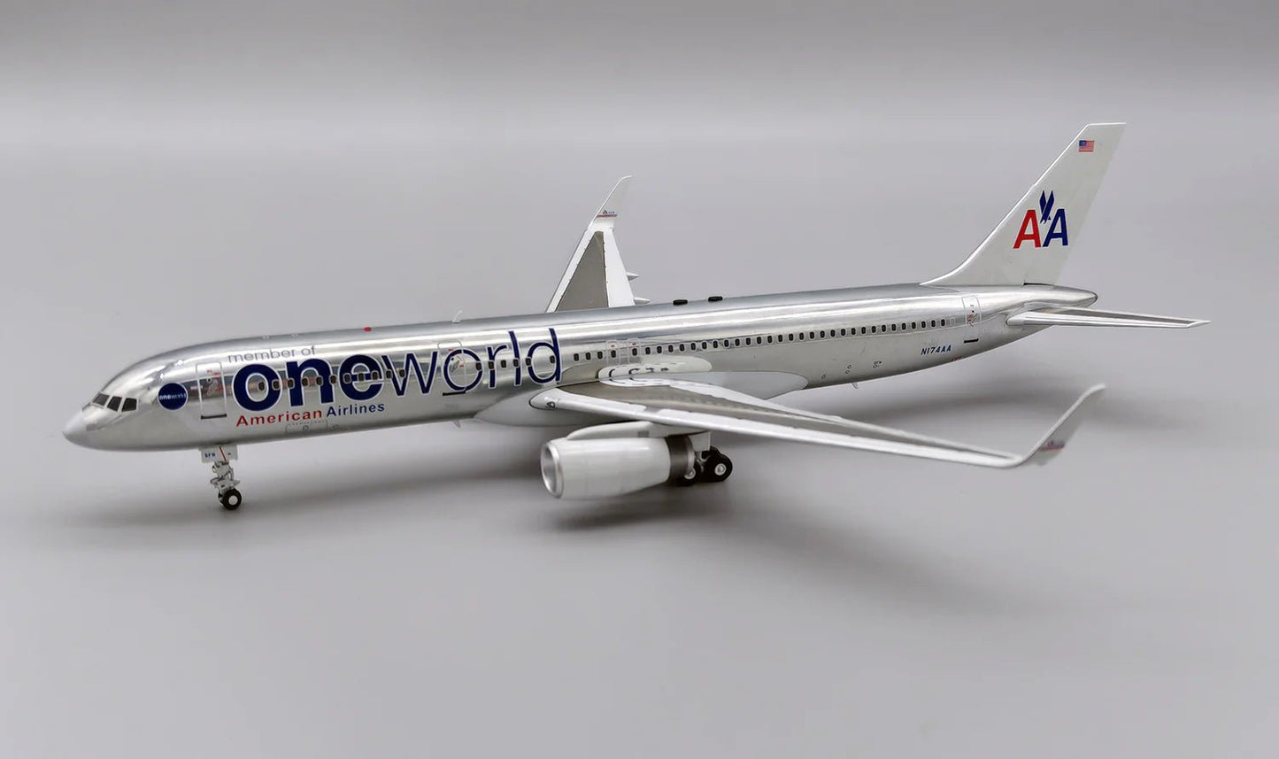 InFlight 200 American Airlines Boeing 757 - 223 N174AA Oneworld Livery - Final Approach Collectibles