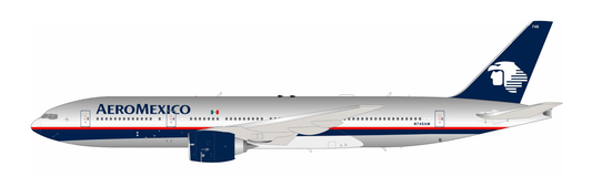 InFlight200 AeroMexico Boeing 777 - 2Q8/ER N746AM - Final Approach Collectibles