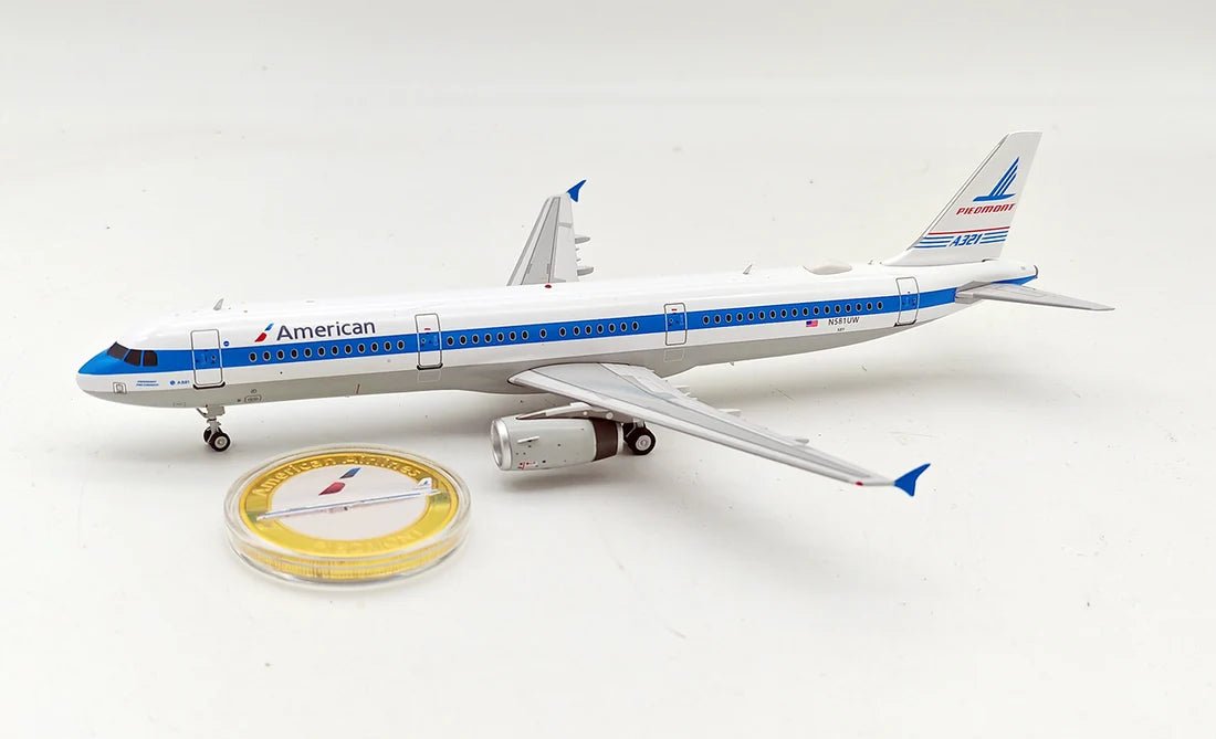 InFlight200 American Airlines Airbus A321-231 N581UW Piedmont Retro - Final Approach Collectibles