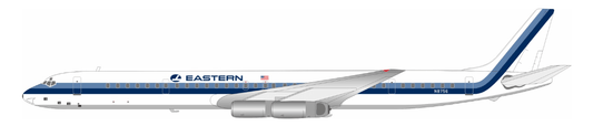 InFlight200 Eastern Airlines Douglas DC - 8 - 63PF N8756 - Final Approach Collectibles