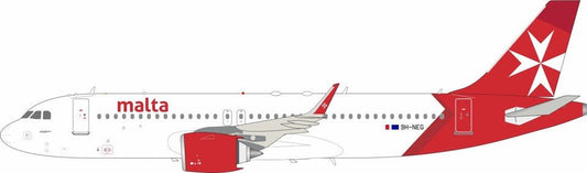 InFlight200 KM Malta Airlines Airbus A320 - 251N 9H - NEG - Final Approach Collectibles