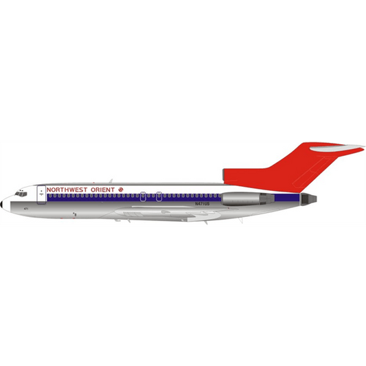 InFlight200 Northwest Orient Boeing 727-100 N471US - Final Approach Collectibles