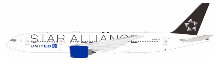 InFlight200 United Airlines Boeing 777-222ER N794UA Star Alliance Livery - Final Approach Collectibles