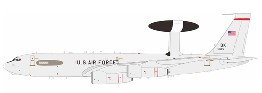 InFlight200 US Air Force Boeing E - 3B Sentry 76 - 1605 - Final Approach Collectibles