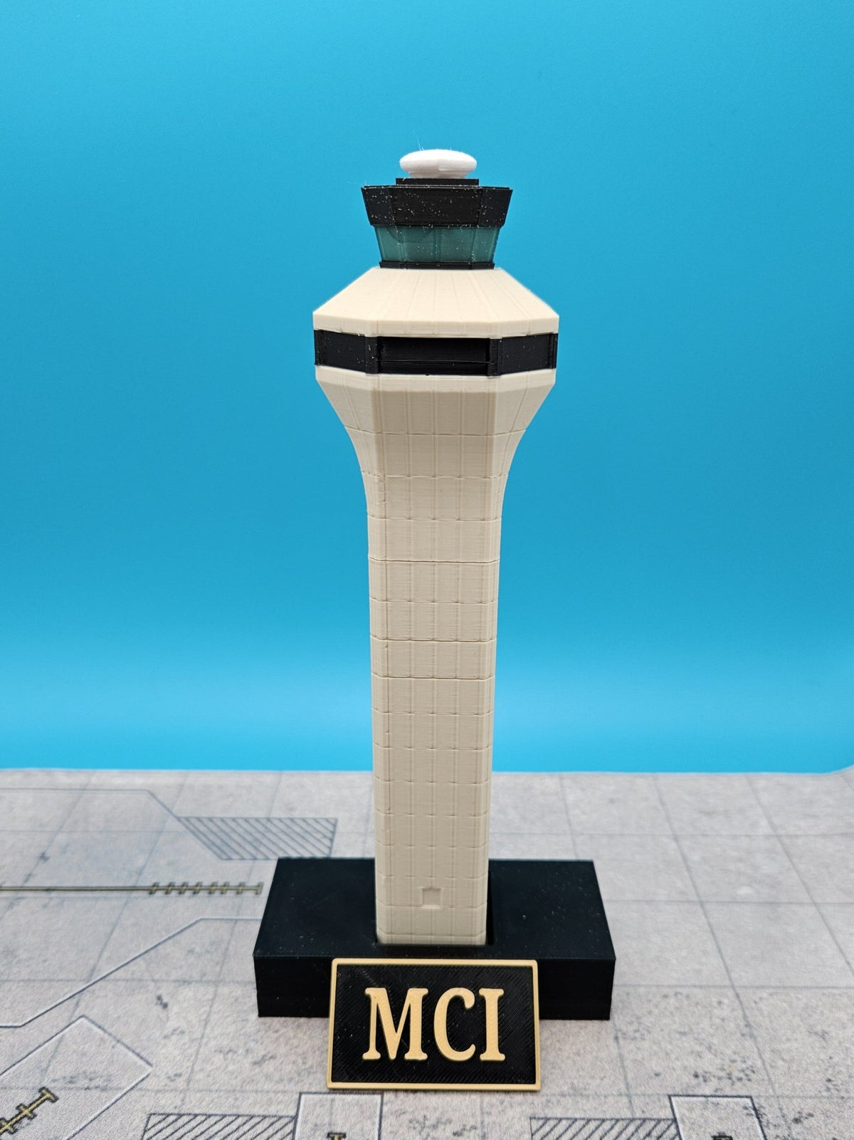 Kansas City International Air Traffic Control Tower (MCI) - Final Approach Collectibles