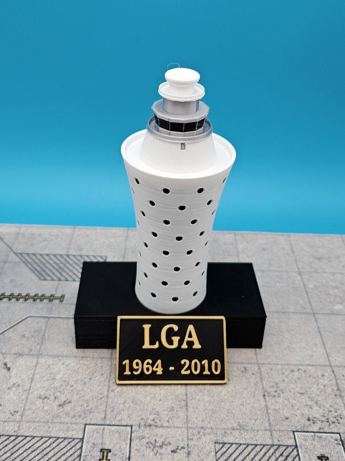 LaGuardia Airport Old Air Traffic Control Tower (LGA) - Final Approach Collectibles