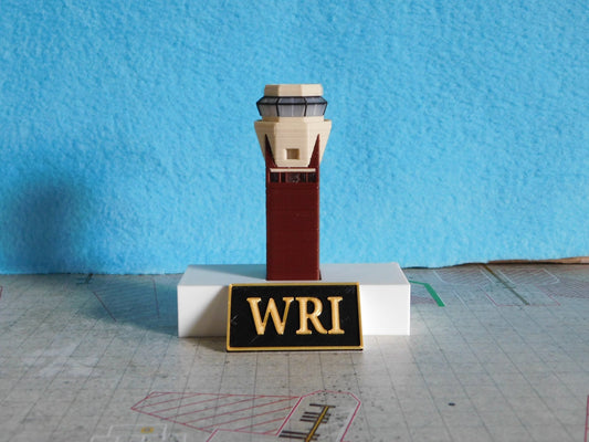 McGuire Field (Joint Base Mc Guire Dix Lakehurst) Air Traffic Control Tower (WRI) - Final Approach Collectibles