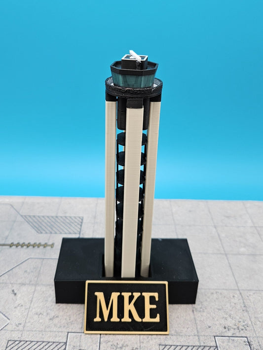 Milwaukee Mitchell International Airport Air Traffic Control Tower (MKE) - Final Approach Collectibles