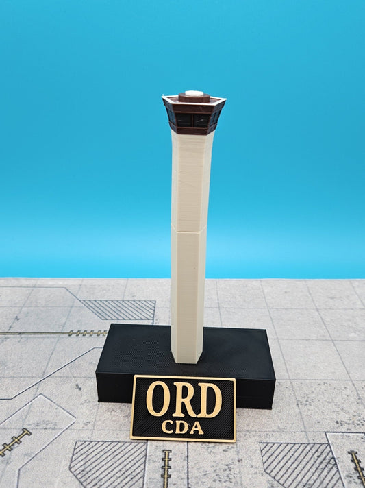O'Hare International Old (CDA) ATC Tower - Final Approach Collectibles