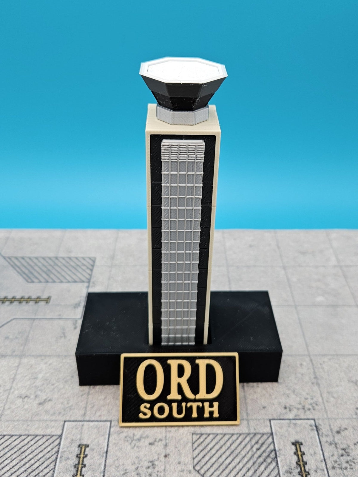 OHare South Air Traffic Control Tower (ORD) - Final Approach Collectibles