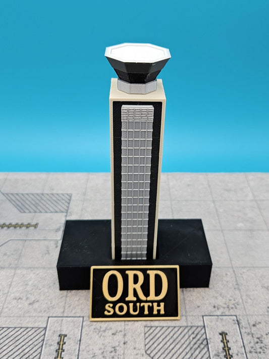 OHare South Air Traffic Control Tower (ORD) - Final Approach Collectibles