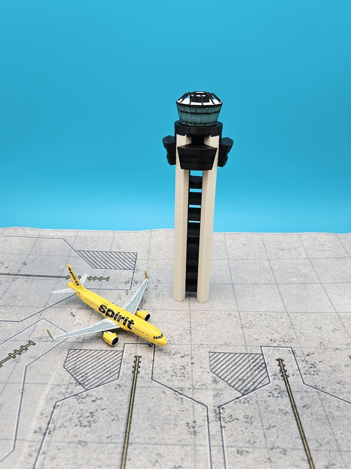 Original Center ATC Tower at Dallas/Fort Worth International Airport (DFW) - Final Approach Collectibles