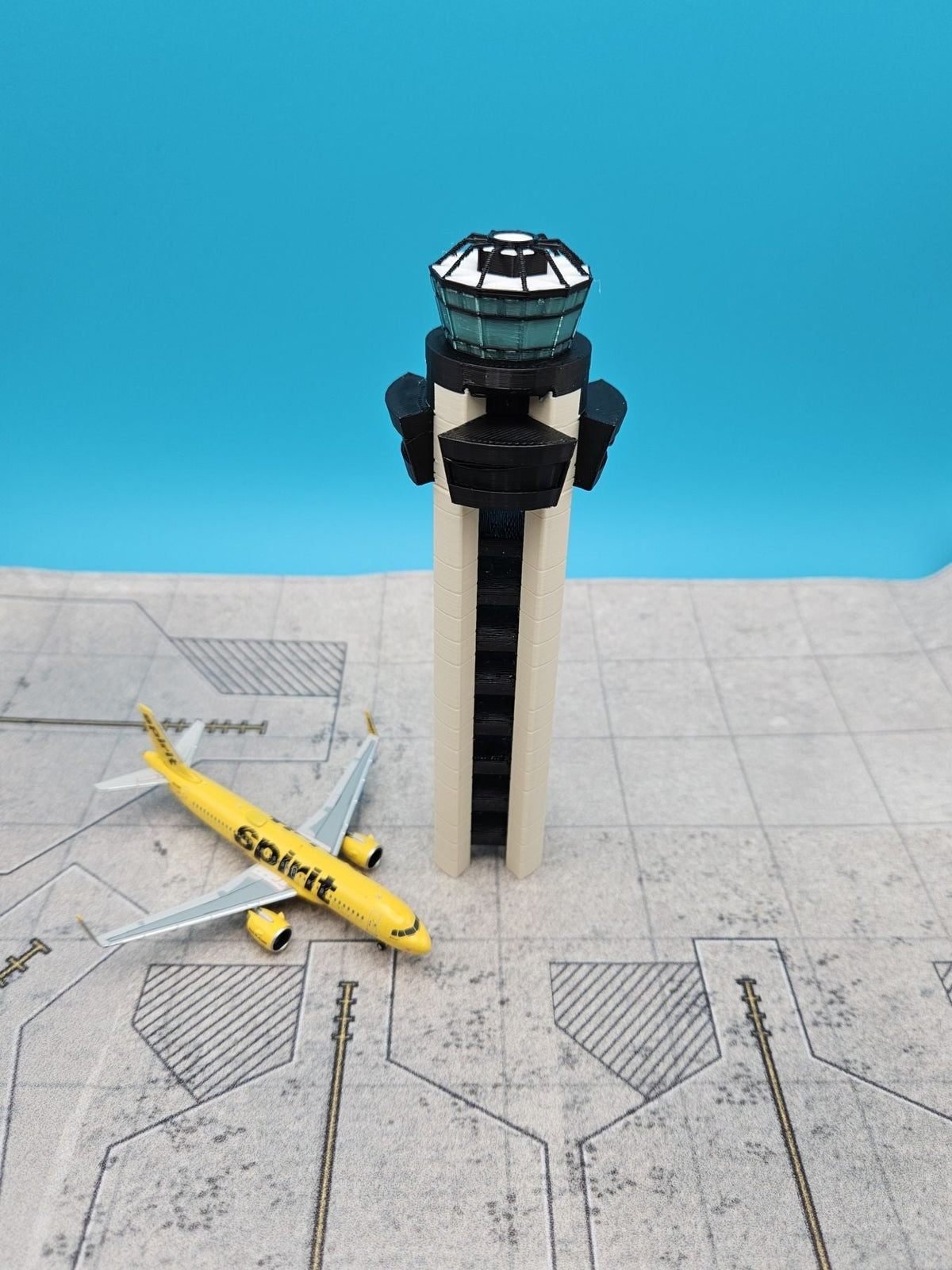 Original Center ATC Tower at Dallas/Fort Worth International Airport (DFW) - Final Approach Collectibles