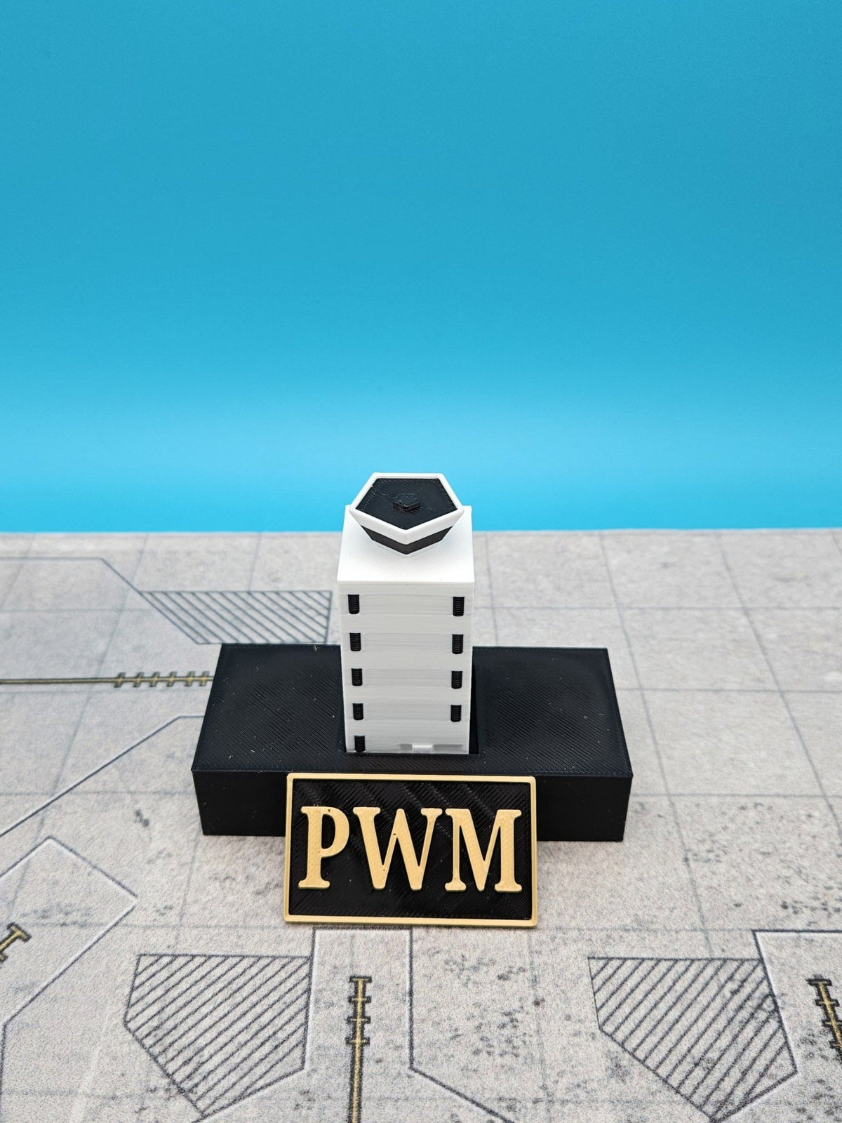 Portland International Jetport Air Traffic Control Tower (PWM) - Final Approach Collectibles