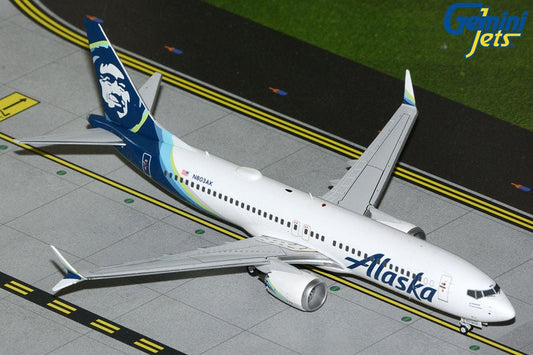 Pre-Order: 1:200 Gemini Jets Alaska Airlines Boeing 737 MAX 8 N803AK - Final Approach Collectibles
