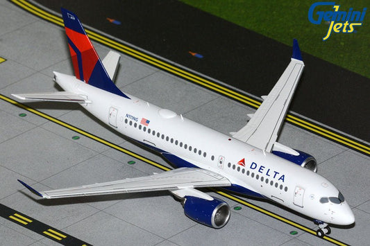Pre-Order: 1:200 Gemini Jets Delta Air Lines Airbus A220-100 N111NG - Final Approach Collectibles