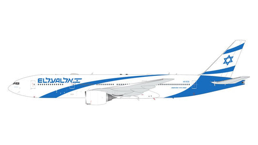 Pre-Order: 1:200 Gemini Jets EL AL Boeing 777-200ER 4X-ECE - Final Approach Collectibles