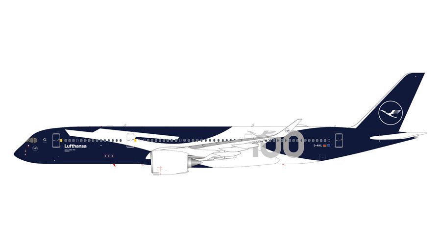 Pre-Order: 1:200 Gemini Jets Lufthansa Airbus A350-900 D-AIXL 100 Years Livery - Final Approach Collectibles