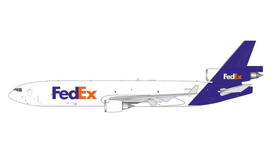 Pre-Order: 1:400 Gemini Jets FedEx McDonnell-Douglas MD-11F N572FE - Final Approach Collectibles