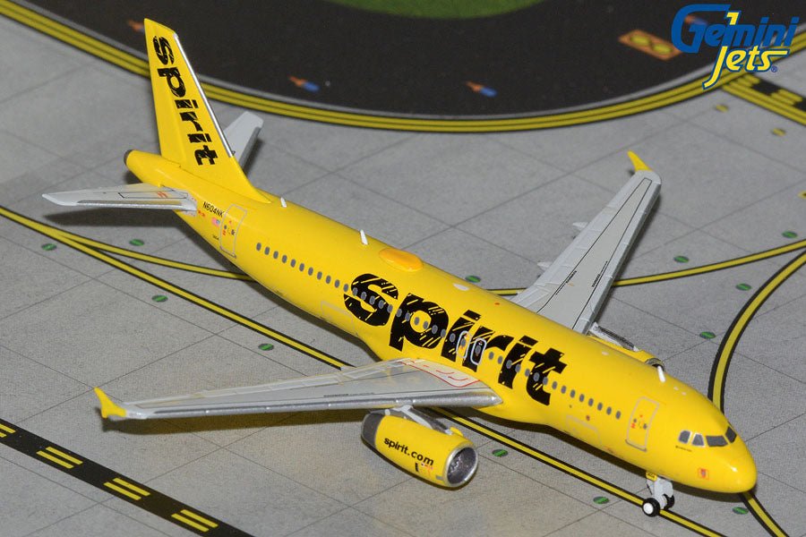 Pre-Order: 1:400 Gemini Jets Spirit Airlines Airbus A320-200 N604NK - Final Approach Collectibles